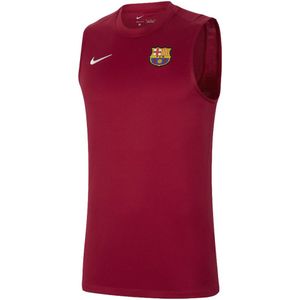 2021-2022 Barcelona Sleeveless Top (Red)
