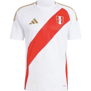 Adidas Peru 23/24 Short Sleeve T-shirt Home Wit L