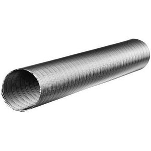 Slang flexibel aluminium 100 mm 2,5 meter