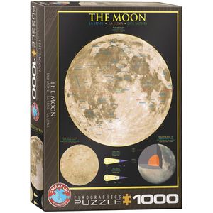Puzzel Eurographics - Der Mond, 1000 stukjes