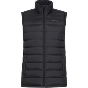 Mountain Warehouse Heren Seasons II gewatteerd gilet (XS) (Zwart)