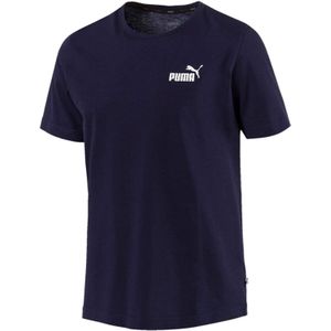 Puma Heren ESS Logo T-shirt (XL) (Peacoat)