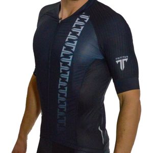 TriTiTan Titanium Pro Fietsshirt Korte Mouwen