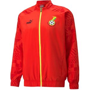 2022-2023 Ghana Prematch Jacket (Red)