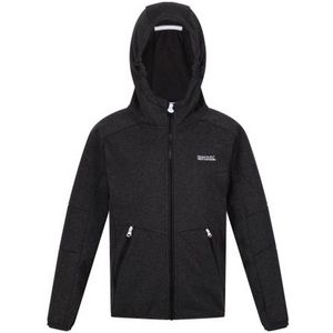 Regatta Maxwell Marl Soft Shell Jas voor kinderen/Kinderen (116) (Zwart)