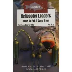 CarpCon Helicopter Leadcore Leaders - 2 stuks