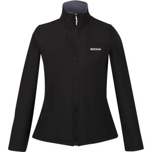 Regatta Dames/dames Connie V Softshell wandeljack (46 DE) (Zwart)