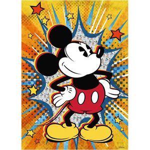 Retro Mickey Puzzel (1000 stukjes) - Disney Mickey Mouse thema