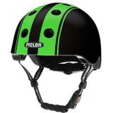 Melon helm Double Green Black XXS-S (46-52cm) groen/zwart