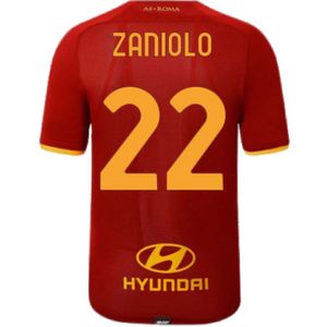 2021-2022 AS Roma Home Shirt (ZANIOLO 22)