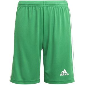 adidas - Squadra 21 Shorts Youth - Groen Voetbalbroekje - 164