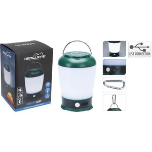 Camping Lamp Abs 13x9x9cm Usb Rechargeable Groen