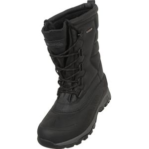 Mountain Warehouse Heren Nevis Extreme Suede Snow Boots (47 EU) (Jet Zwart)