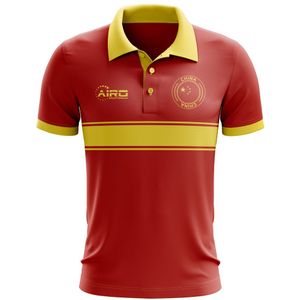 China Concept Stripe Polo Shirt (Red)
