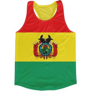 Bolivia Flag Running Vest