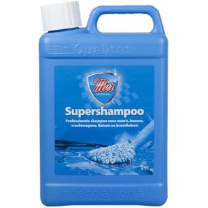 autoshampoo Supershampoo 1 liter blauw