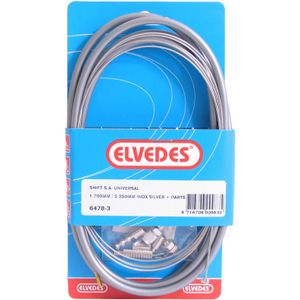 Elvedes schakel kabel univ SA 6478 zilver