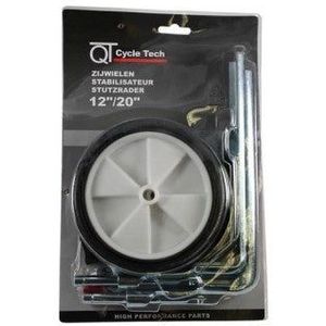 Cycle tech zijwielen stabilo set 12-20"" luxe op kaart