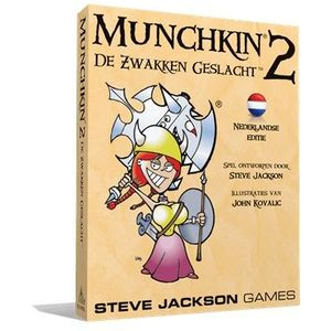 Munchkin 2 De Zwakken Geslacht - Uitbreiding - Kaartspel