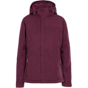 Trespass - Dames Mendell Waterdichte Jas (XS) (Bordeaux Rood)