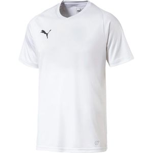 Puma - LIGA Core Jersey - Wit Voetbalshirt - S