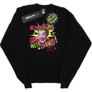 DC Comics Jongens Batman TV-serie Joker Bang Sweatshirt (152-158) (Zwart)