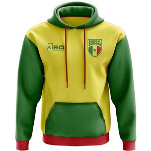 Senegal Concept Country Football Hoody (Yellow)