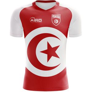2022-2023 Tunisia Flag Concept Football Shirt - Adult Long Sleeve