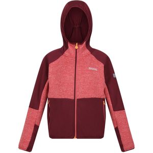 Regatta Kinder/Kinder Dissolver VII Full Zip Fleecejack (140) (Mineraalrood/Bourgondi�ë)