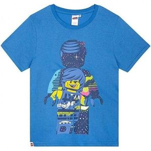 Lego Movie 2 Jongens Rex Dangervest T-Shirt (104) (Blauw)