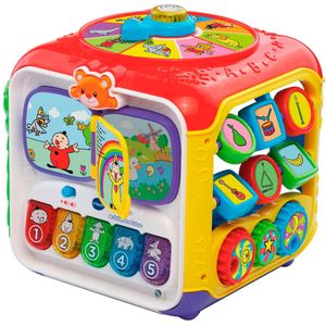 VTech Baby Bumba Activiteitenkubus - Educatief Babyspeelgoed - Liedjes en Vormen - Van 9 tot 36 Maanden