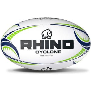 Rhino Cycloon Rugbybal (5) (Wit)