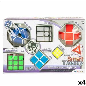 Rubik's Kubus Colorbaby Smart Theory 6 Onderdelen 4 Stuks