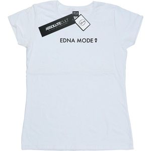 Disney Dames/Dames The Incredibles Edna Mode Katoenen T-Shirt (XL) (Wit)