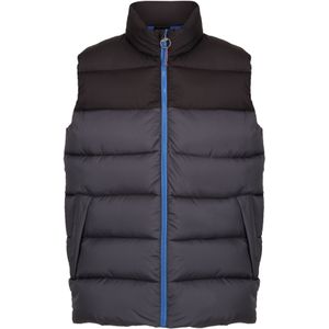 Regatta Heren Vintage Colour Block Gilet (M) (Afdichting Grijs/Zwart)