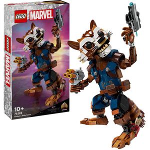 LEGO Marvel Rocket en Baby Groot - 76282