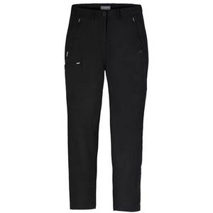 Craghoppers Dames/Dames Expert Kiwi Pro Stretch Broek (38 DE Lang) (Zwart)