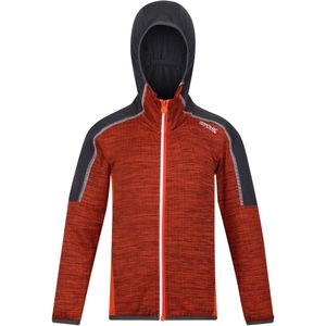 Regatta Burnton Full Zip Fleecejack voor kinderen/Kinderen (128) (Blaze oranje/roest oranje)