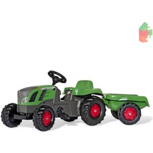 Rolly Toys RollyKid Fendt Vario - Traptractor - Met aanhanger