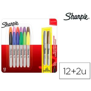 Set Viltstiften Sharpie 2061126 Multicolour 14 Onderdelen