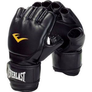 Everlast MMA Grappling Handschoenen - PU - Zwart - S/M