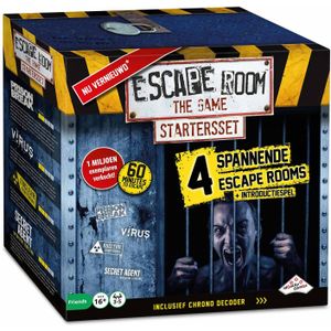 Escape Room The Game - Beleef de spanning van een Escape Room als spel thuis! Voor 3-5 spelers vanaf 16 jaar
