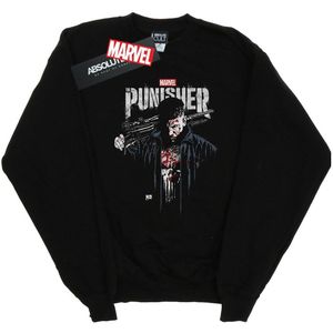 Marvel Dames/Dames The Punisher TV-serie Frank Castle Sweatshirt (L) (Zwart)