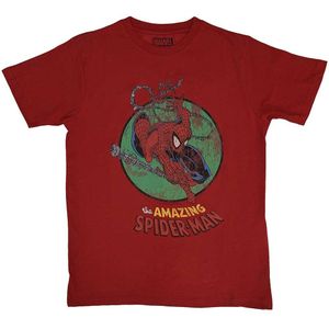 The Amazing Spider-Man Unisex Adult Web T-Shirt