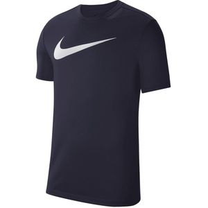Heren-T-Shirt met Korte Mouwen DF PARK20 SS TOP CW6936 Nike 451  Marineblauw Maat S