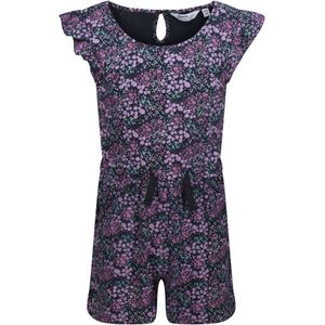 Regatta Kinder/Kids Dasie Ditsy Print Ruffle Speelpakje (146-152) (Marine)