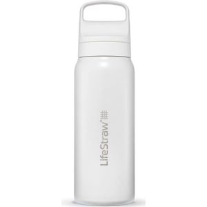 LifeStraw waterfilterfles Go 2.0 RVS geïsoleerd 700 ml - Wit