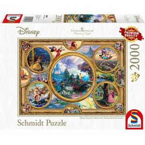 Schmidt Legpuzzel Disney Dreams Collection Goud 2000 Stukjes