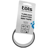 Töls Panther Tubeless velglint 23x10m - Zwart