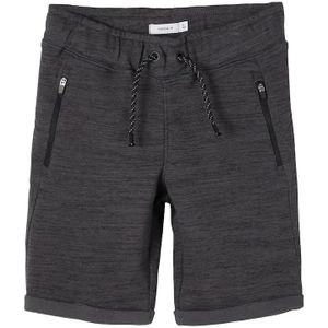 Name it Jongens Sweat Short Scott Asphalt